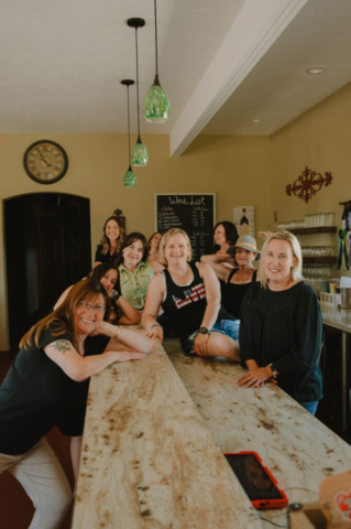 Fun in the Tasting Room